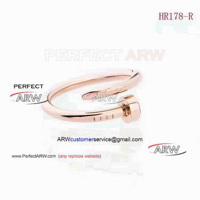 Perfect Replica AAA Cartier Juste Un Clou Ring - Rose Gold Ring